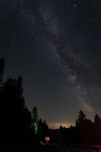 Milky Way on the Mountains