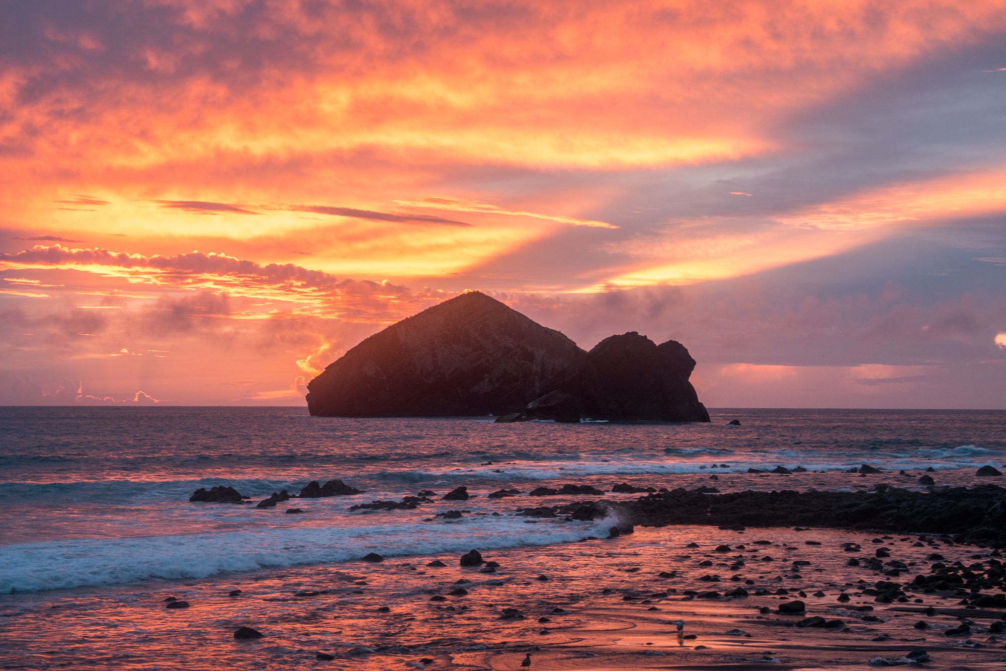 Mosteiros Beach  & Sea Stacks, Portugal