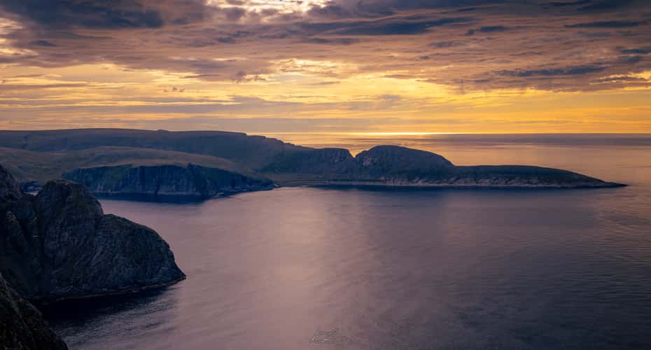 Nordkapp from the air