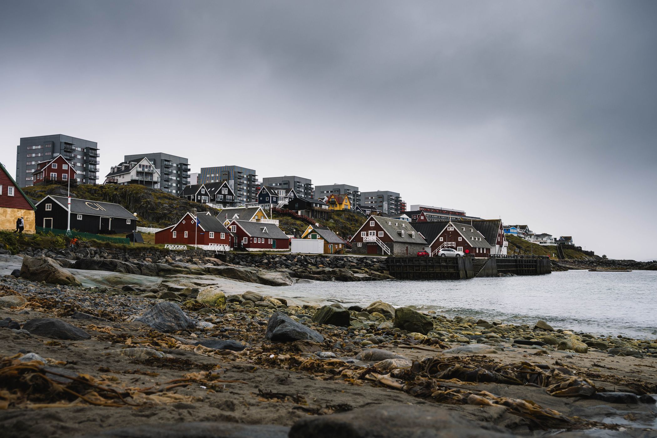 Nuuk Old Town Beach, Greenland