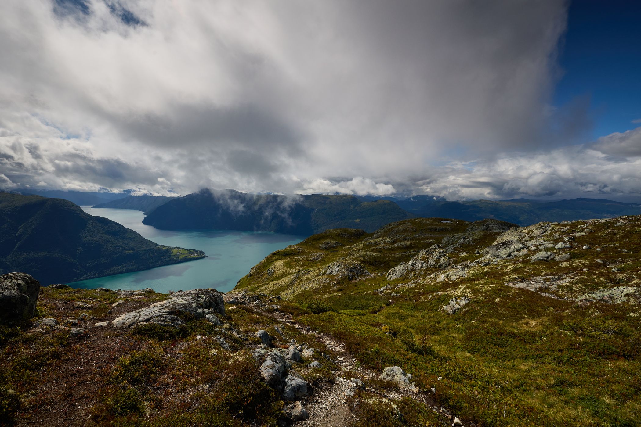 on the way to Molden, Norway