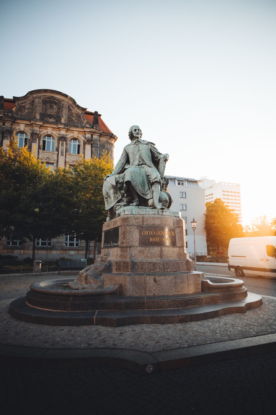Otto von Guericke Denkmal, Germany