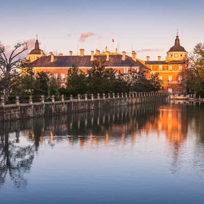 Palacio Real de Aranjuez from the bridge, Spain