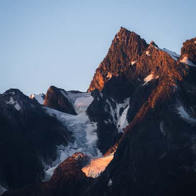 Peaks Eternity Fjord, Greenland