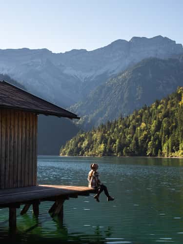 Plansee boat house