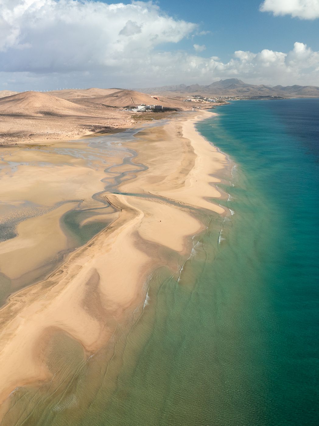 Playa de Sotavento de Jandía (drone), Spain