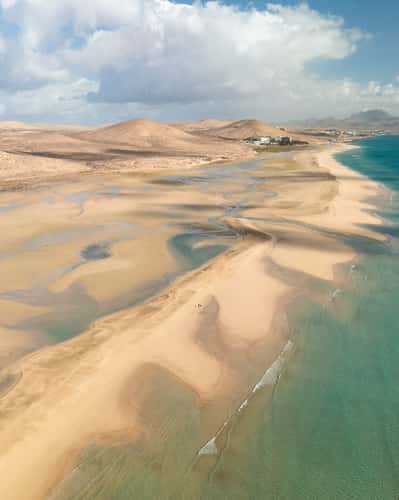 Playa de Sotavento de Jandía (drone)