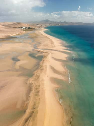 Playa de Sotavento de Jandía (drone)
