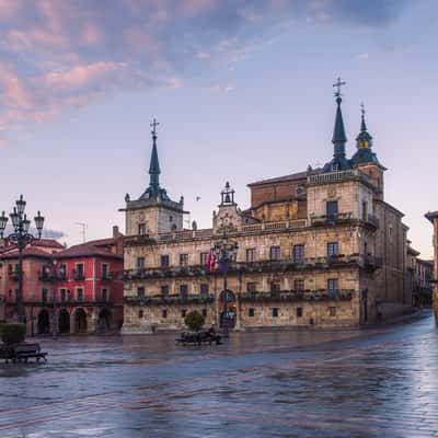 Plaza Mayor, León, Spain