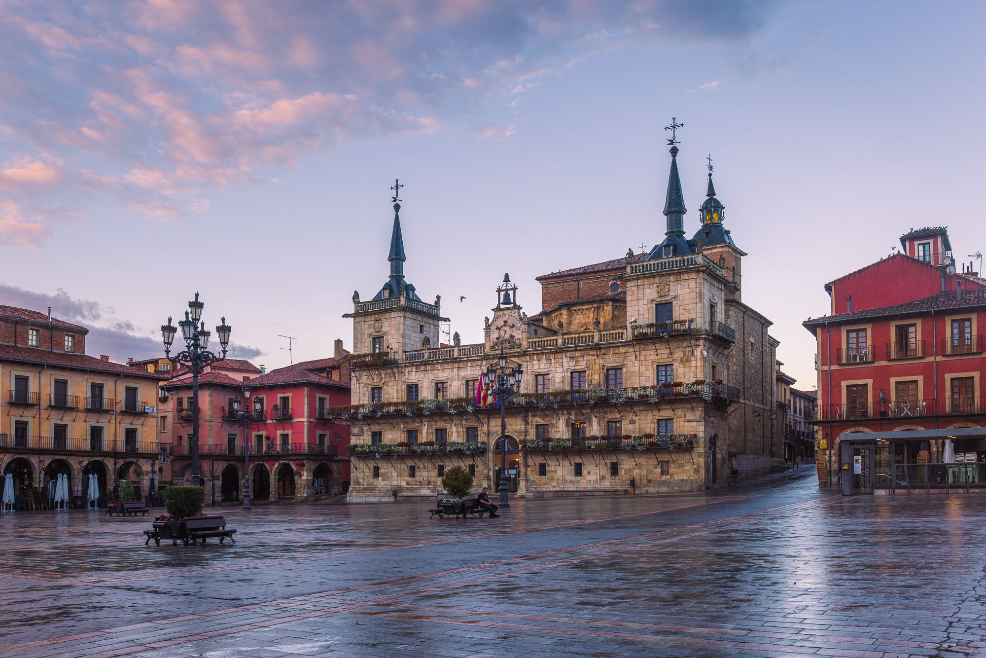 Plaza Mayor, León, Spain