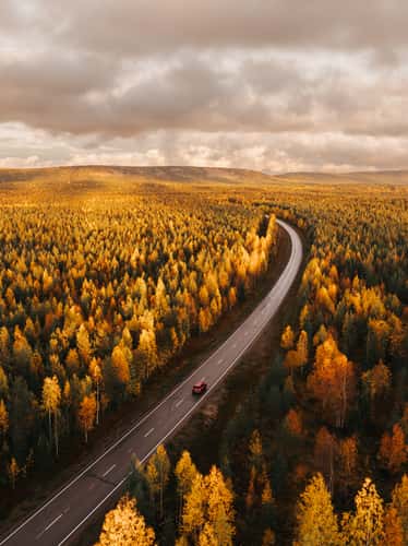 Pyhä-Luostontie street, Pyhä-Luosto