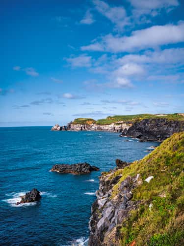 Ribeirinha coastline