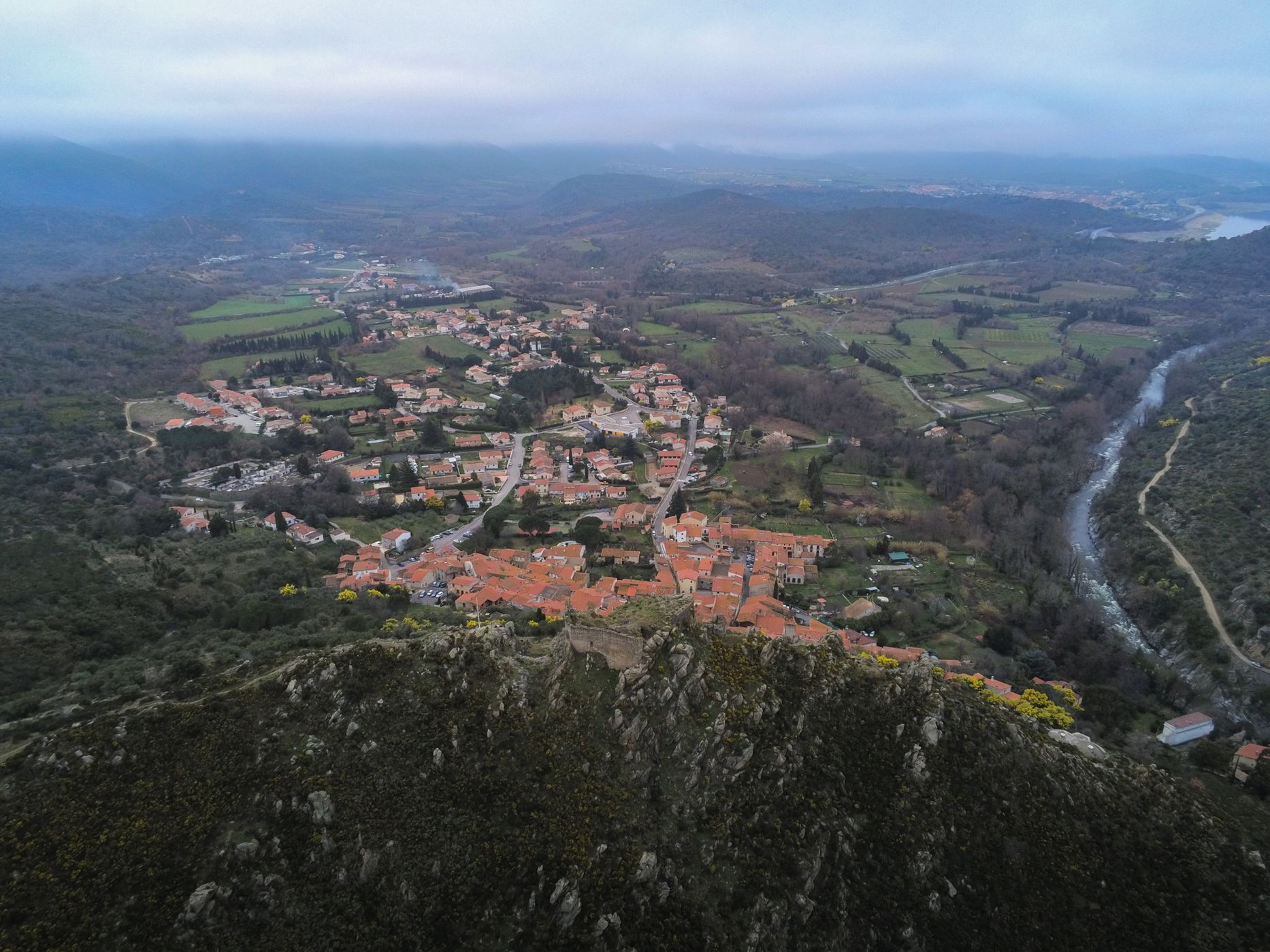 Rodes' castle, France