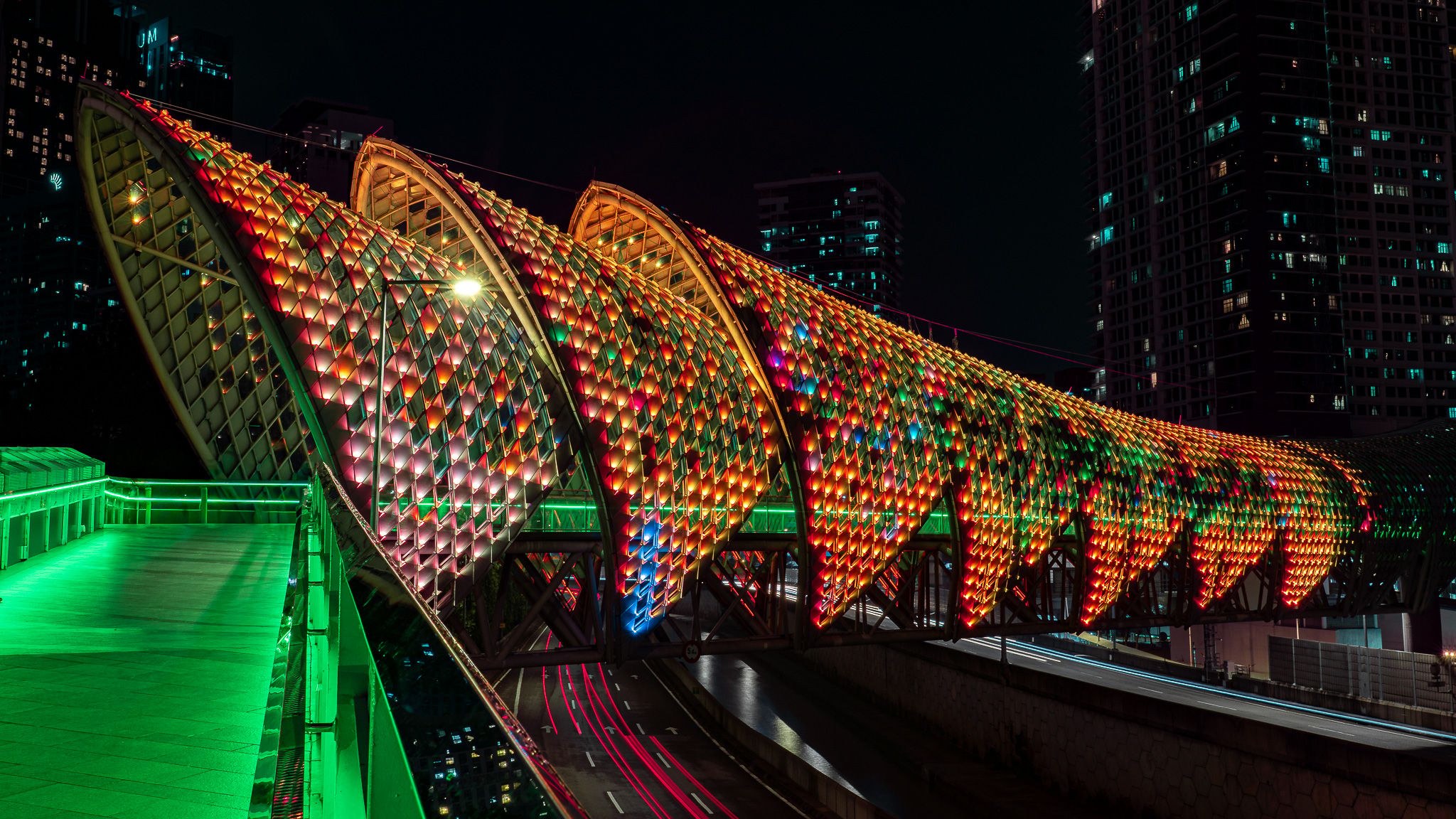 Saloma bridge, Malaysia