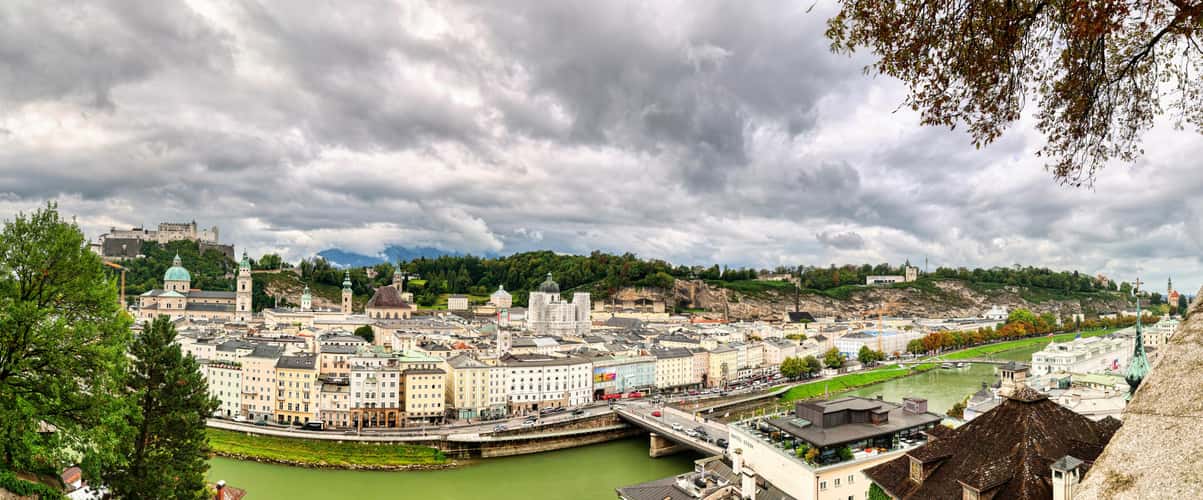 Salzburg from Kapuzinerberg