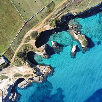 Sant’Andrea Sea Stacks, Italy