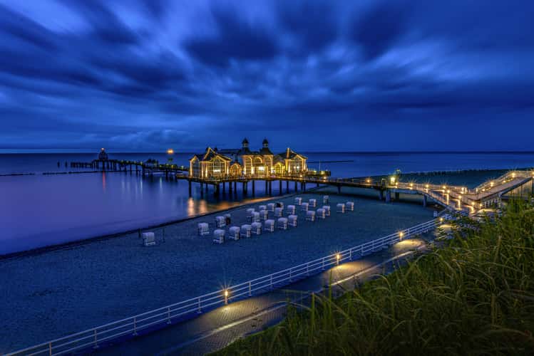 Sellin Pier front view