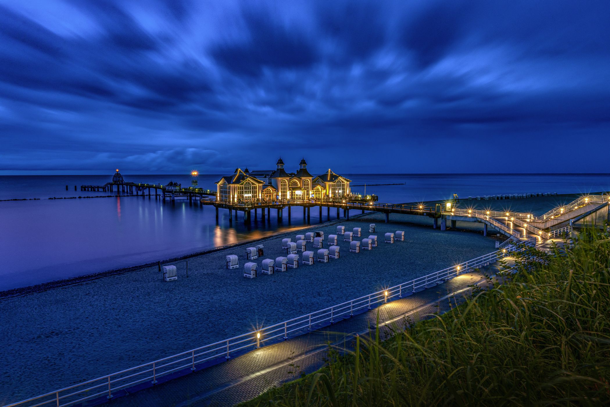Sellin Pier front view, Germany