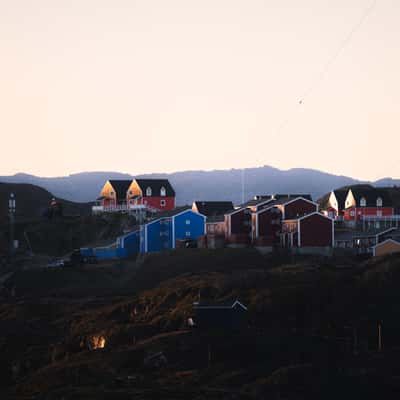Sisimiut Colorful Houses South, Greenland