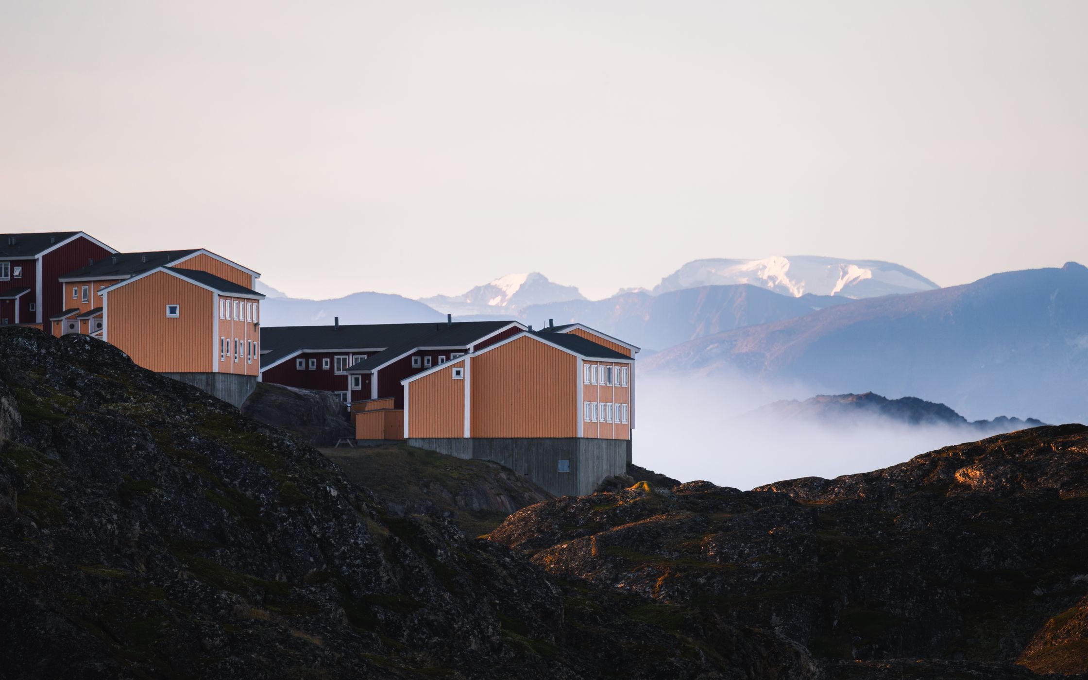 Sisimiut Colorful Houses South, Greenland
