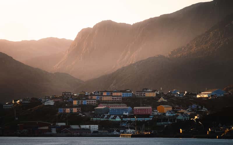 Sissimiut Harbor Entrance