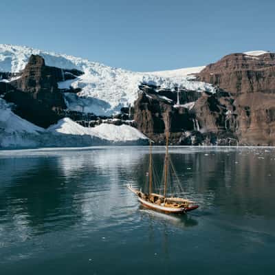 Sol Glacier, Scoresbysund, Greenland