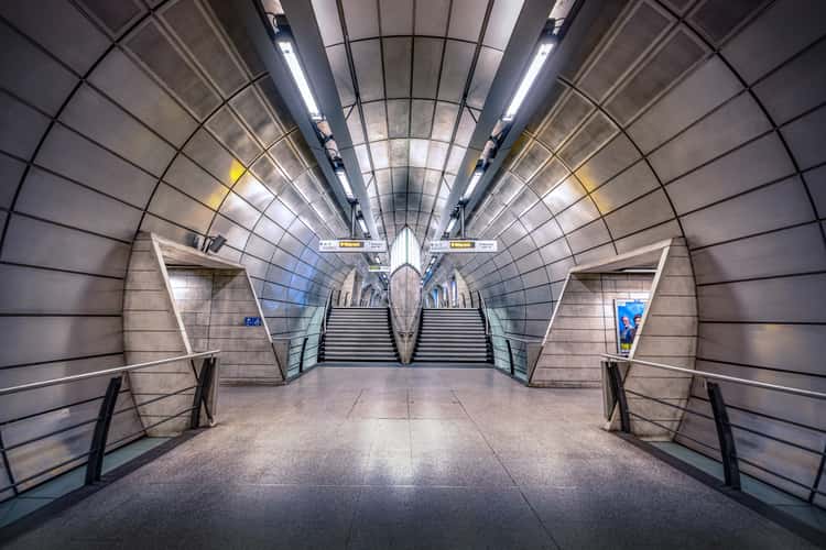 Southwark Underground Station, London