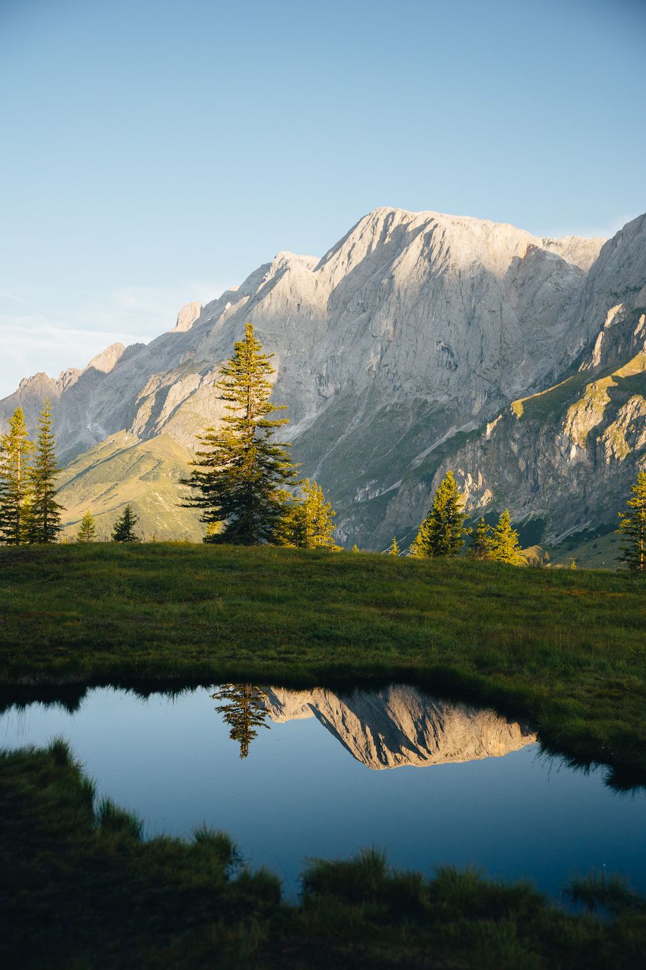Spiegelsee am Hochkeil, Austria