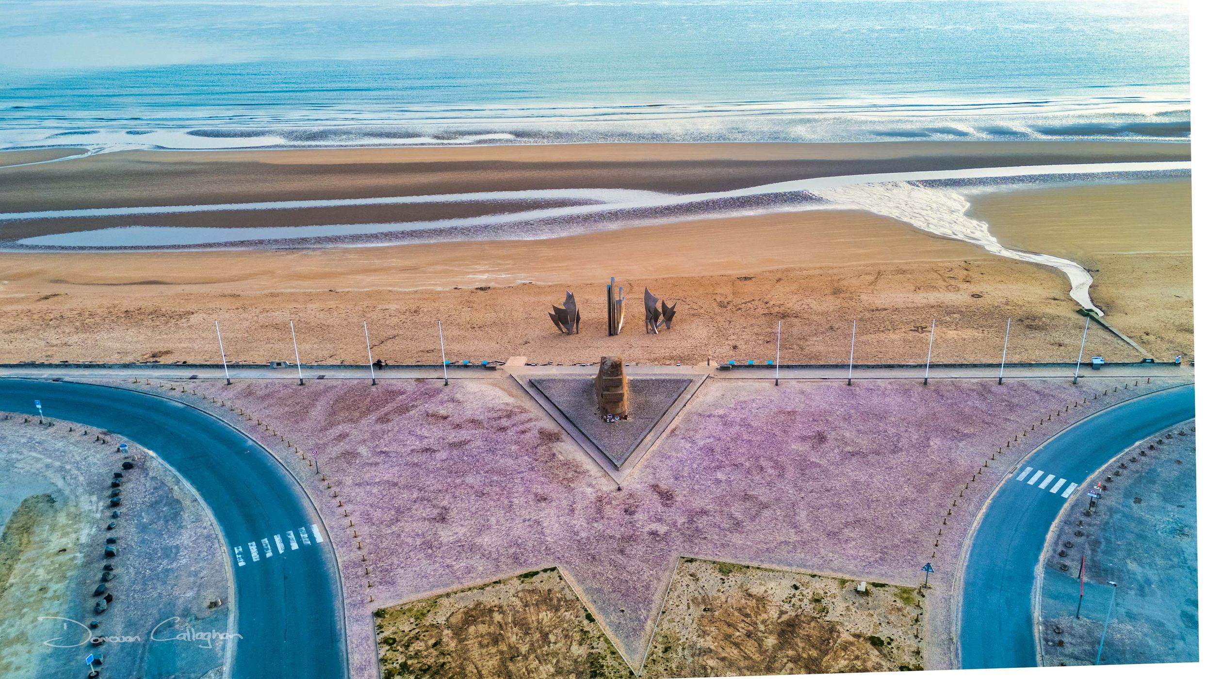 The Braves Sculpture, Omaha Beach, France