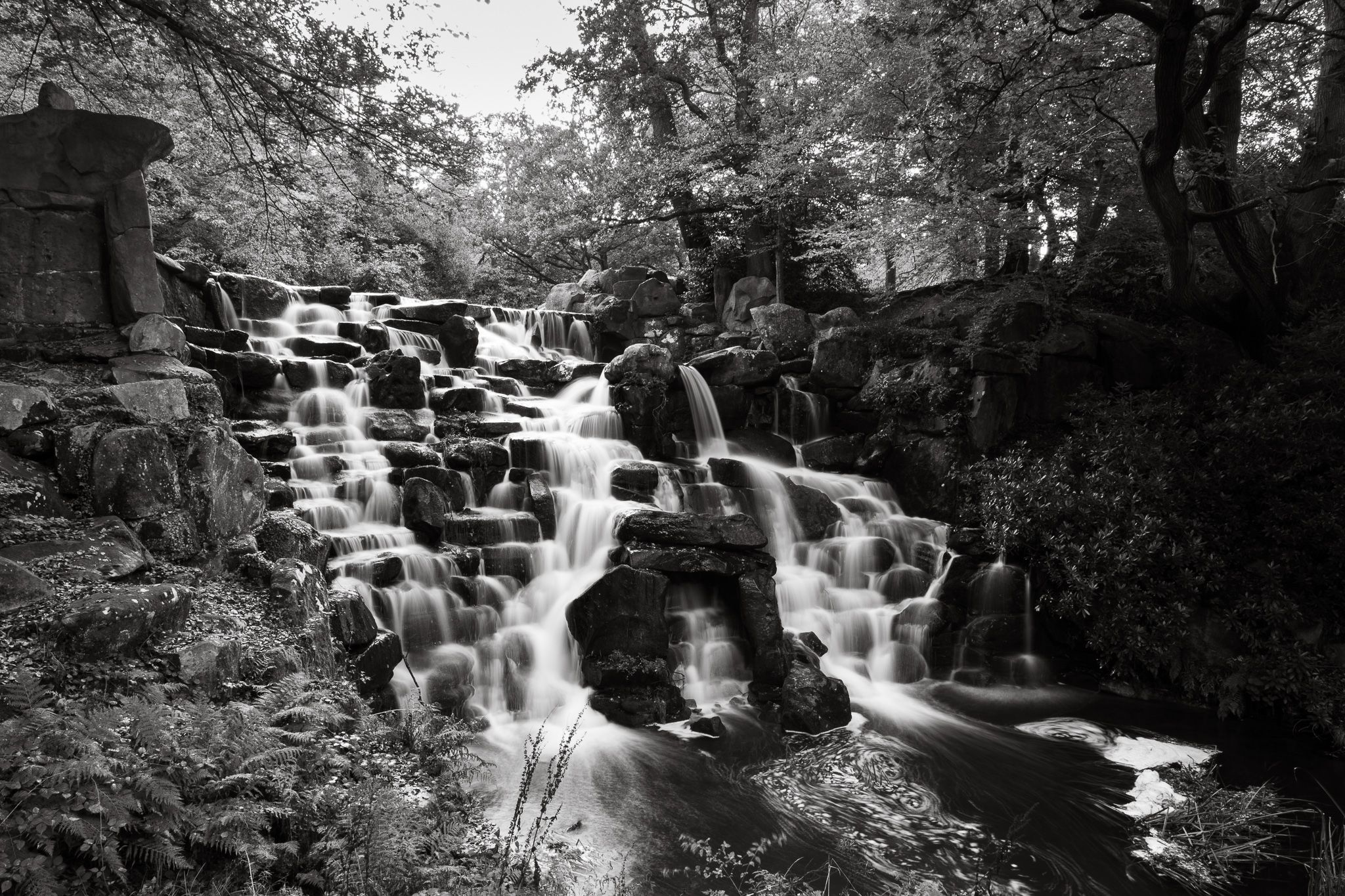 The Cascade at Virginia Water, United Kingdom