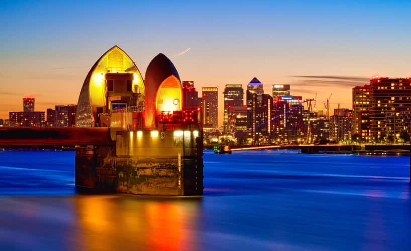 The Thames Barrier, London