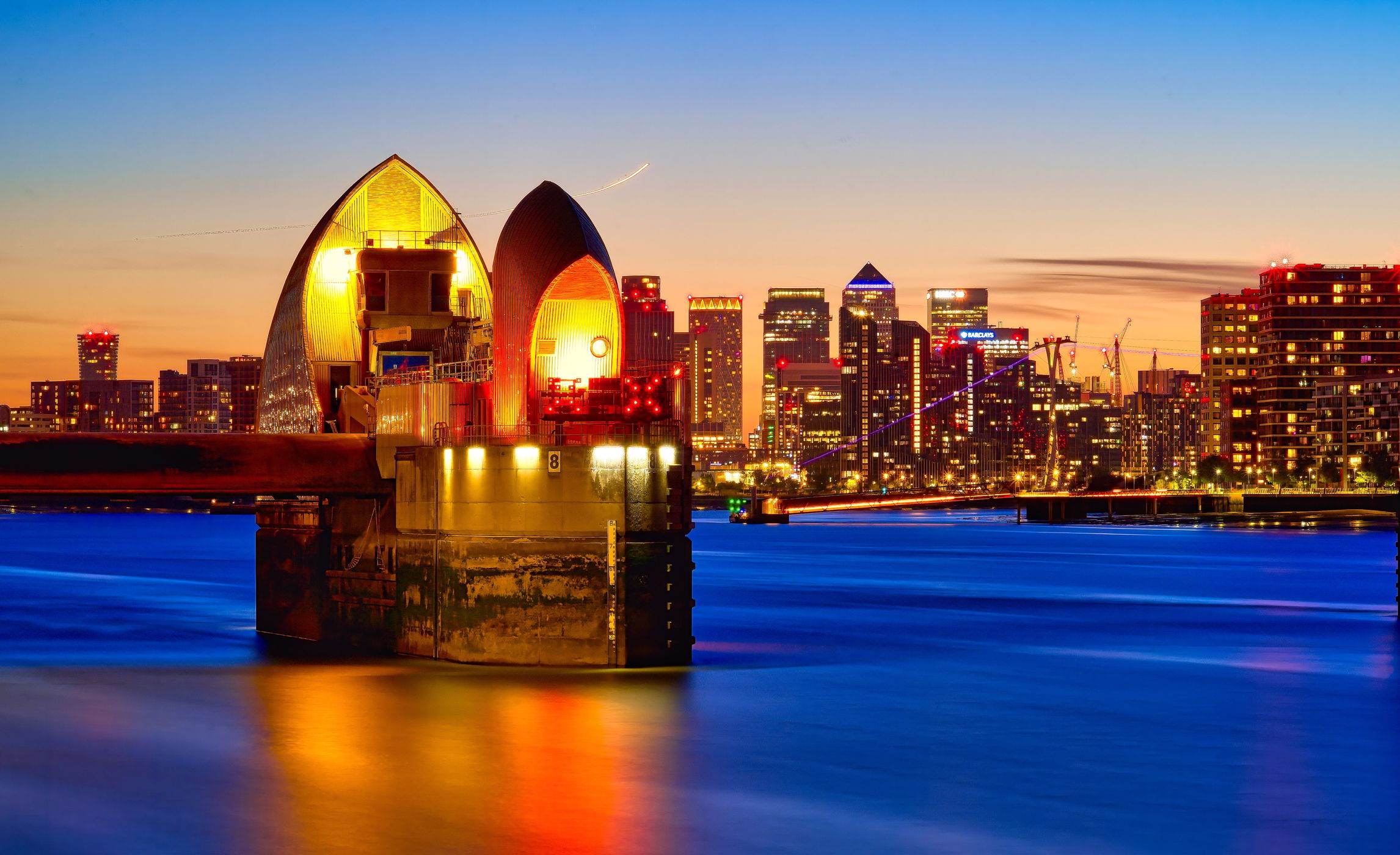 The Thames Barrier, London, United Kingdom