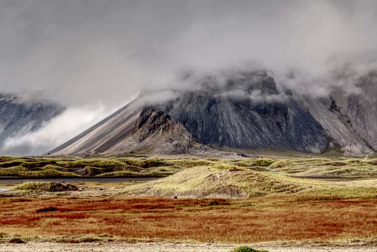 Vestrahorn from the beach, Stokkness