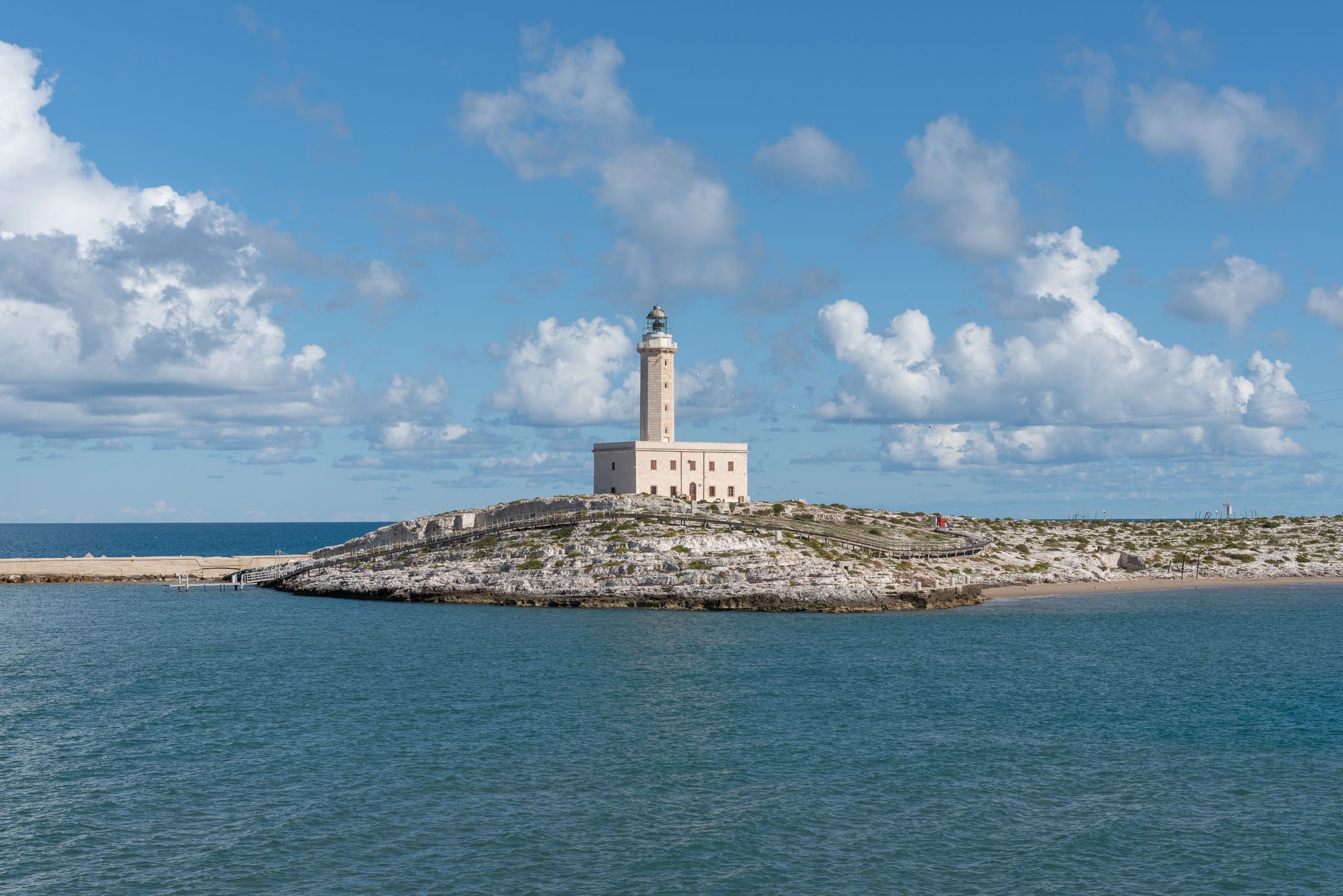 Vieste's lighthouse, Italy