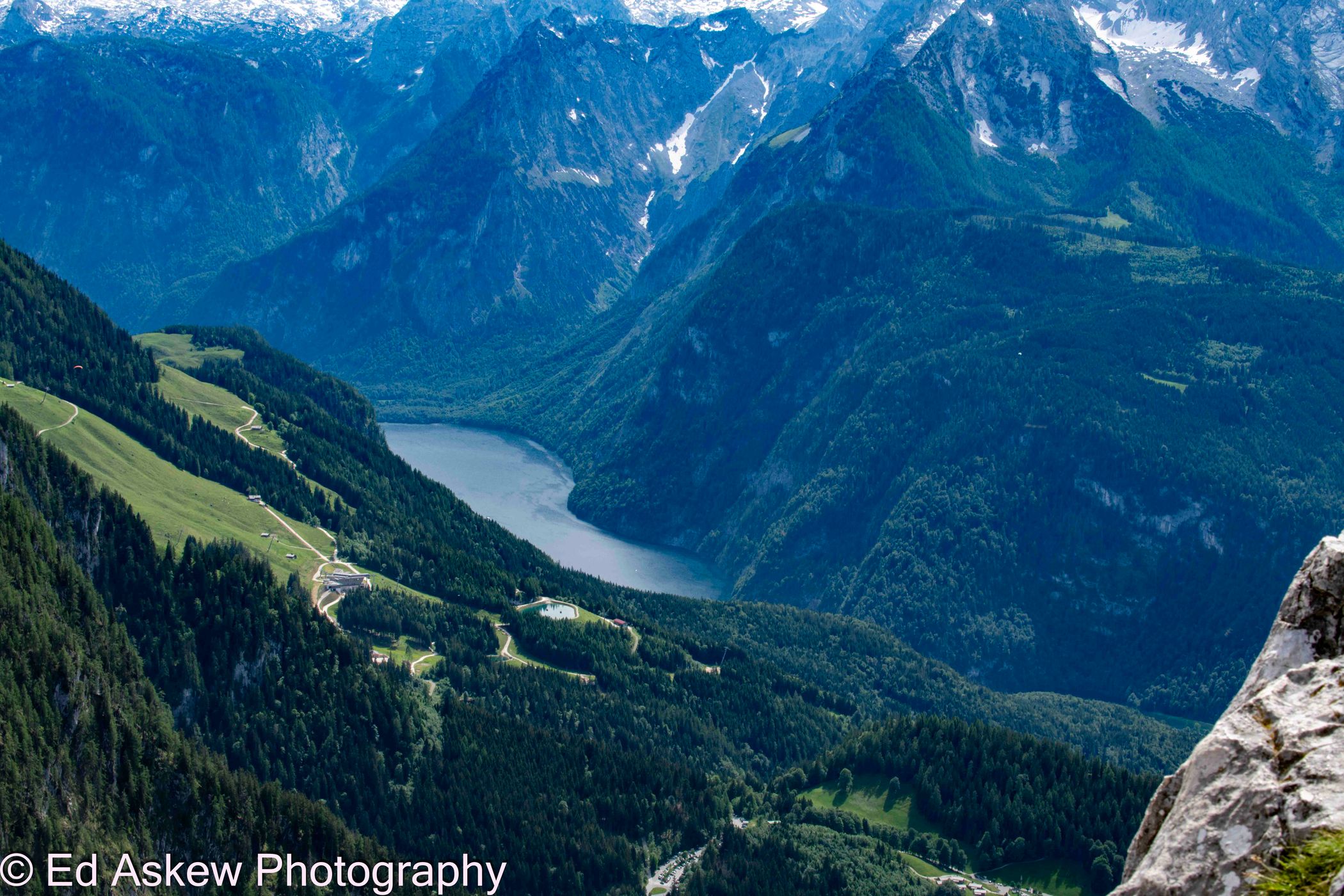 View from Kehlsteinhaus, Germany