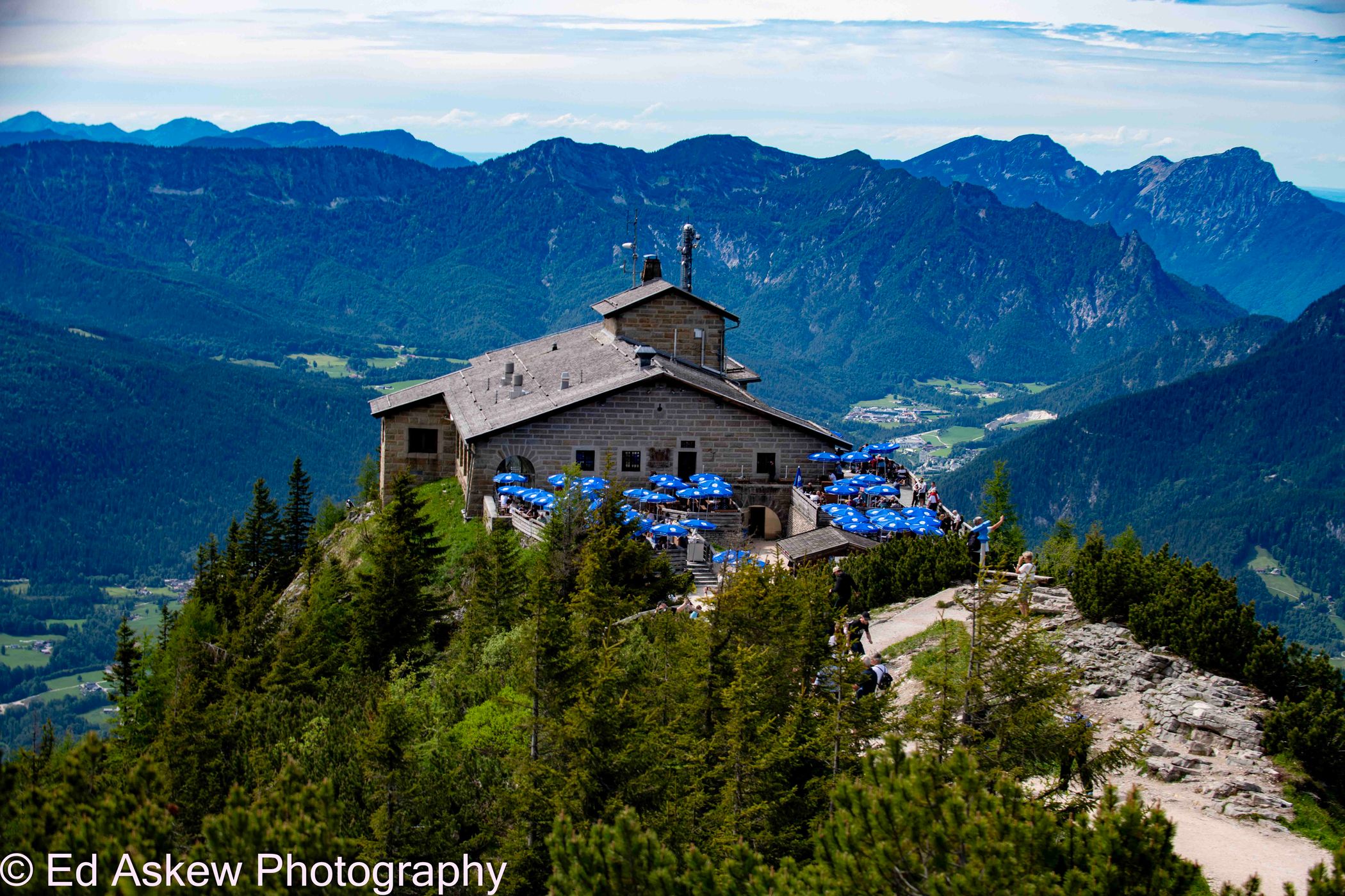 View from Kehlsteinhaus, Germany