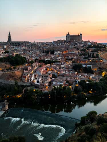 View of Toledo from Mirador del Valle
