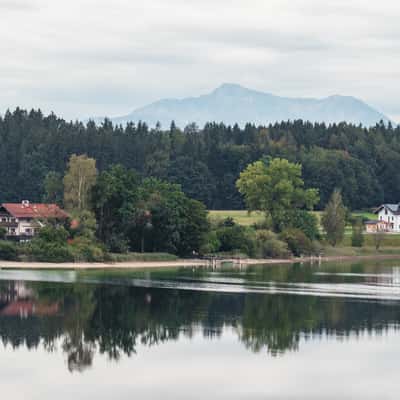 View on Lake Klostersee, Germany