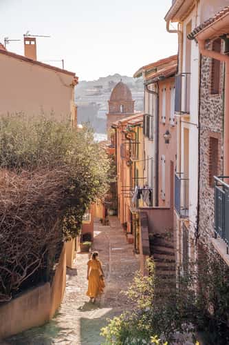 View over Collioure's bell tower