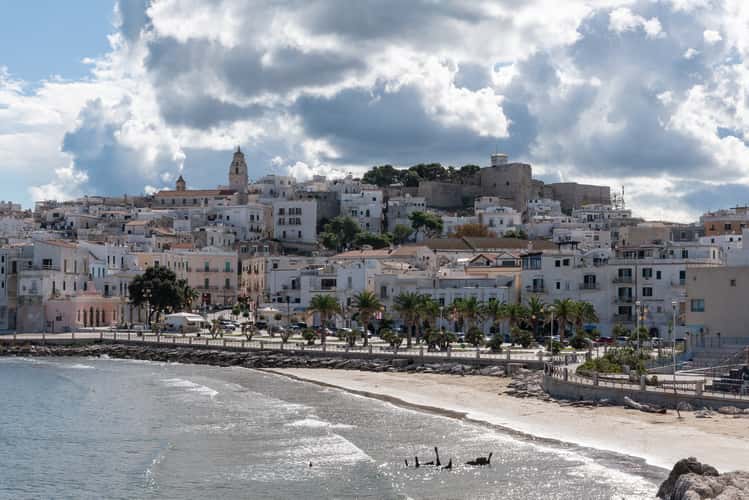 View over Vieste