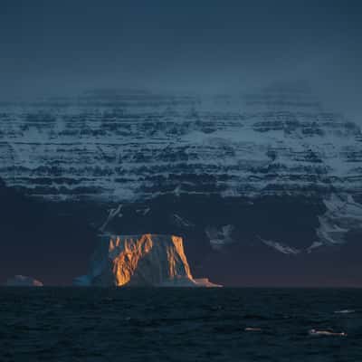 View to South Scoresbysund, East Greenland, Greenland