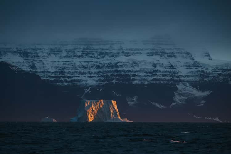 View to South Scoresbysund, East Greenland