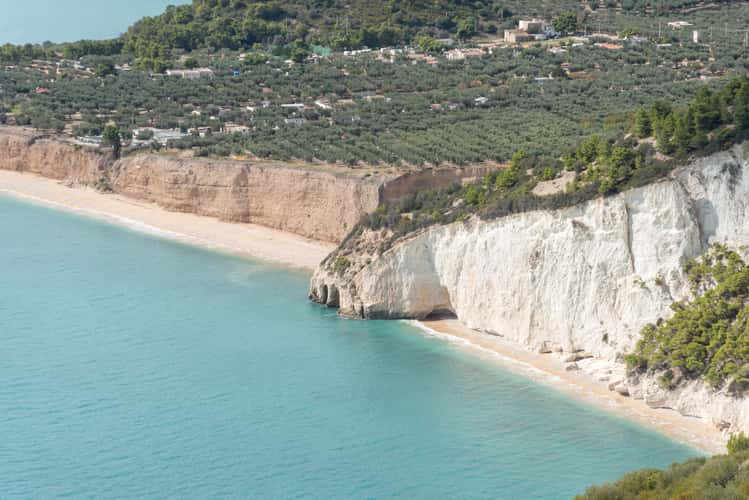 Viewpoint over Baia di Mattinatella
