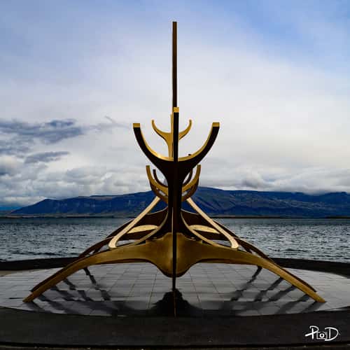 Viking monument, Reykjavik