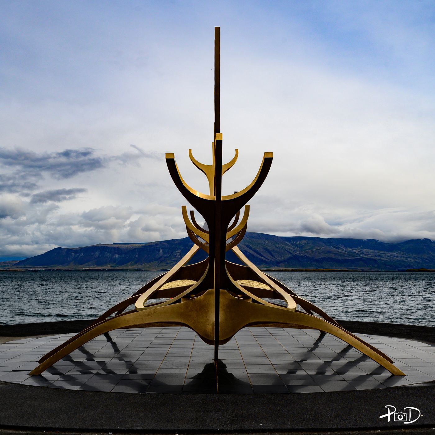 Viking monument, Reykjavik, Iceland