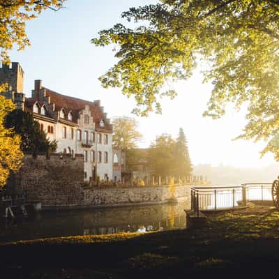 Wasserburg Flechtingen (Westseite), Germany
