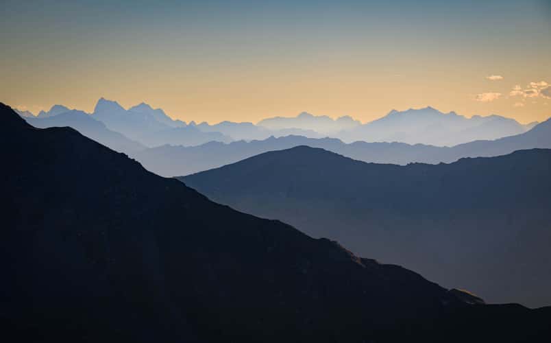 Weisshorn panorama