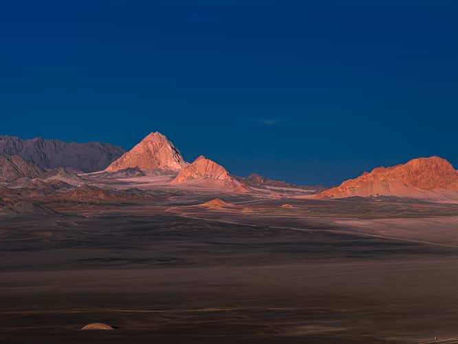 Sunset at Yanjishan