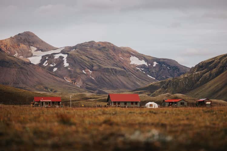 Álftavatn hut and campsite, Laugavegur Trail