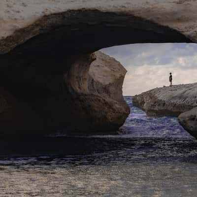 Arch S’Archittu, Sardinia, Italy